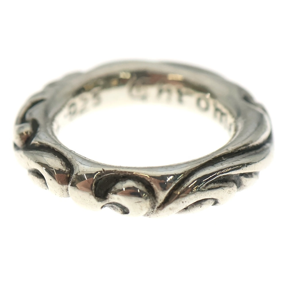 CHROME HEARTS(クロムハーツ) SCRL BAND スクロールバンド リング シルバー BCA351