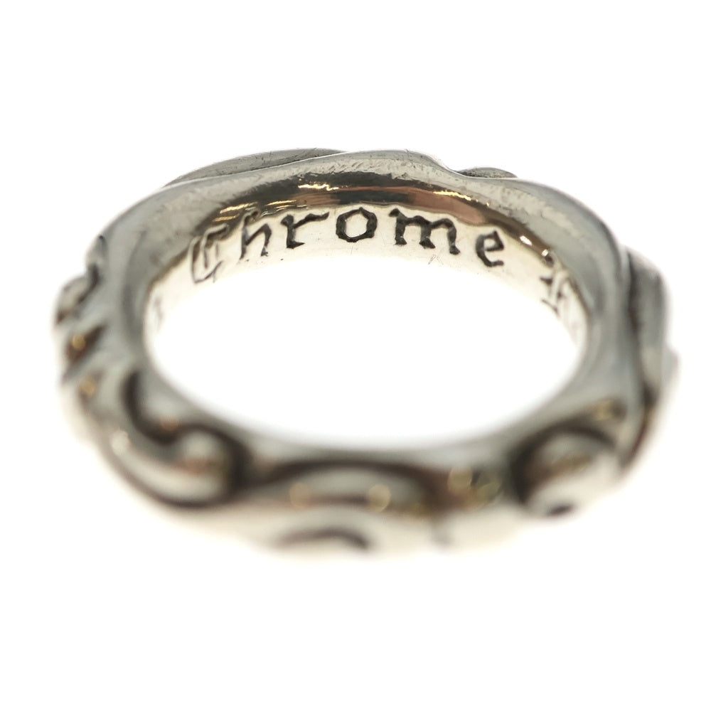 CHROME HEARTS(クロムハーツ) SCRL BAND スクロールバンド リング シルバー BCA351