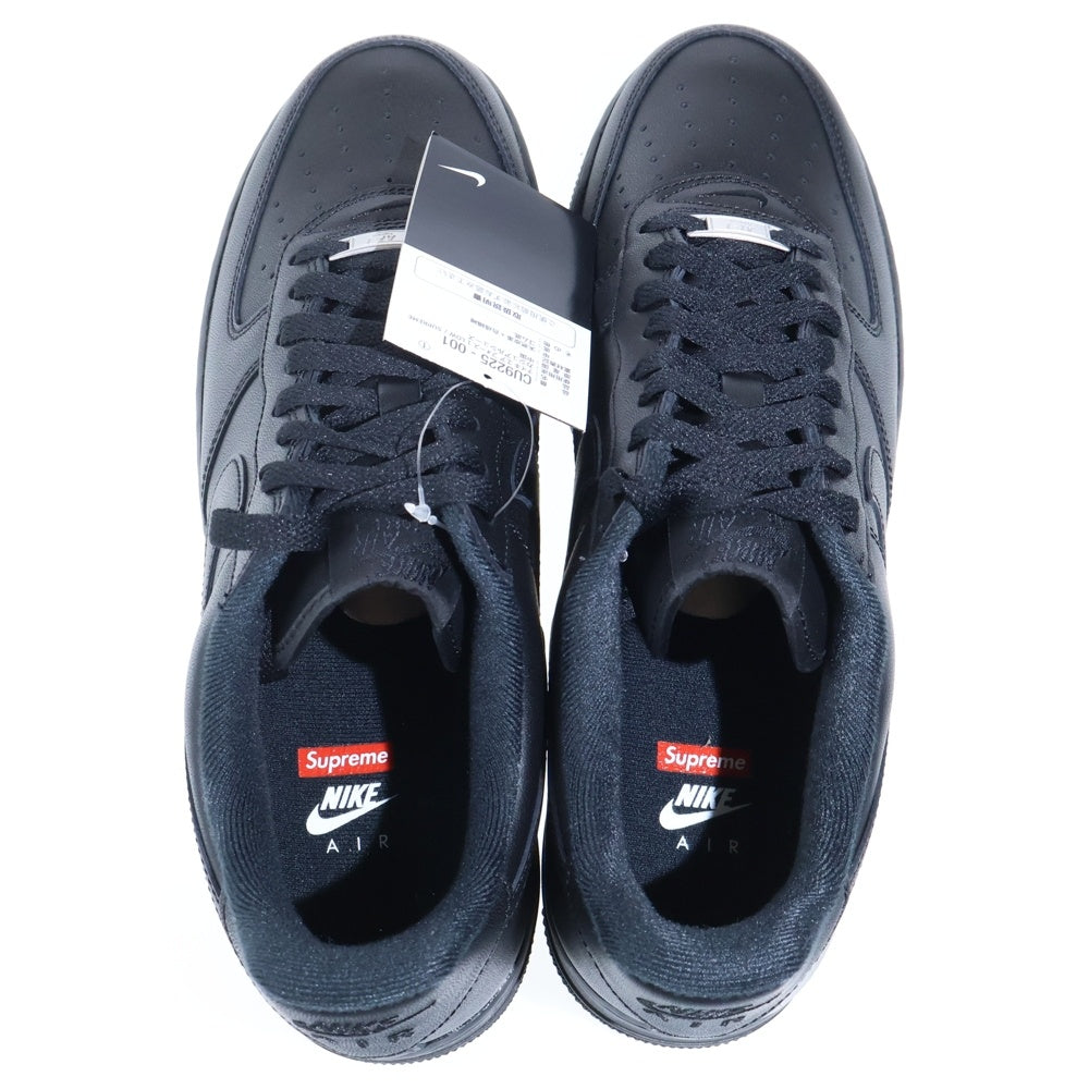 NIKE(ナイキ) ×SUPREME AIR FORCE 1 LOW SP シュプリーム エアフォース1 ローカットスニーカー ブラック US11/29cm CU9225-001