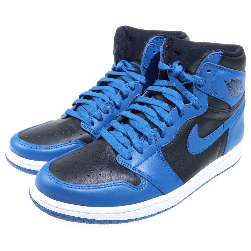 NIKE(ナイキ) AIR JORDAN1 RETRO OG DARK MARINA BLUE エアジョーダン レトロ ダークマリーナブルー ハイカットスニーカー ブラック/ブルー US11/29cm 555088-404