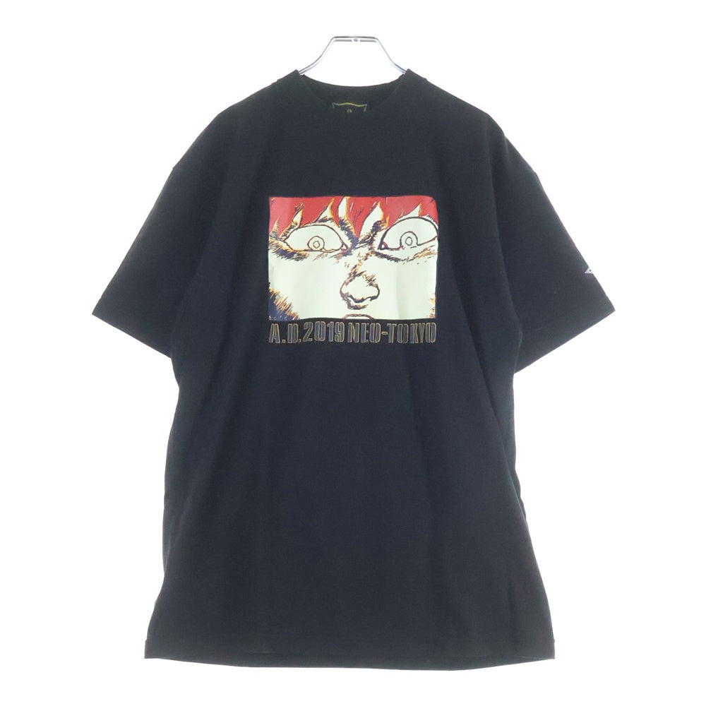 VINTAGE(ヴィンテージ) 90s AKIRA Tee アキラ DUB FACTORY タグ 正面プリント 2019 NEO TOKYO クルーネック半袖Tシャツカットソー ブラック