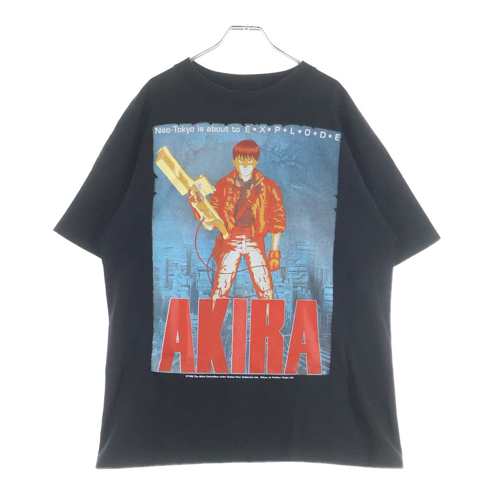 VINTAGE(ヴィンテージ) 80s AKIRA KANEDA EXPLODE TEE FASHION VICTIM ヴィンテージ アキラ クルーネック半袖Tシャツ ブラック