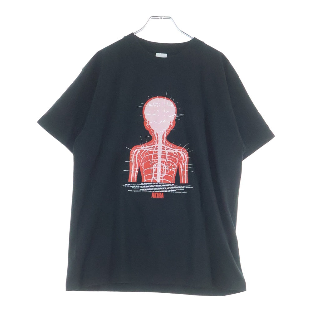 VINTAGE(ヴィンテージ) 00s AKIRA Tee アキラ Printstar タグ 正面プリント マガジン特典 クルーネック半袖Tシャツカットソー ブラック