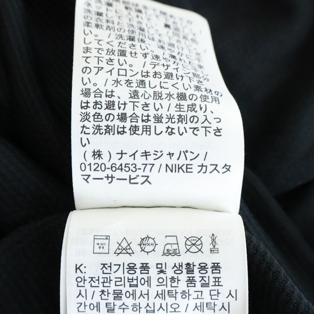 NIKE(ナイキ) × DRAKE NOCTA M NRG AU MOCK NECK ESS ドレイク ノクタ モックネック ドライフィット ロングスリーブ 長袖Tシャツ ブラック DA3938-010