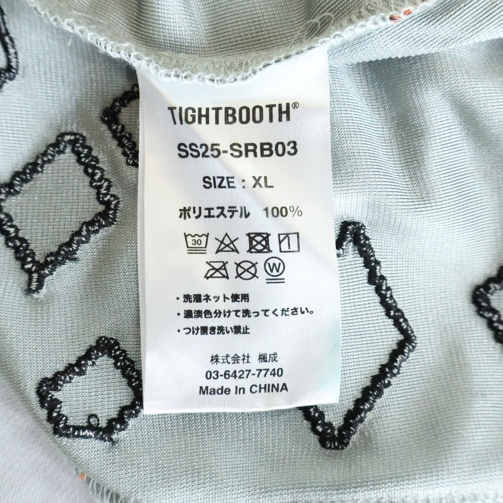 TIGHTBOOTH(タイトブース) 25SS × SauRas Being L/S SOCCER JERSEY ソーラス ビーイング ロングスリーブ サッカージャージ 長袖Tシャツ カーキ SS25-SRB03