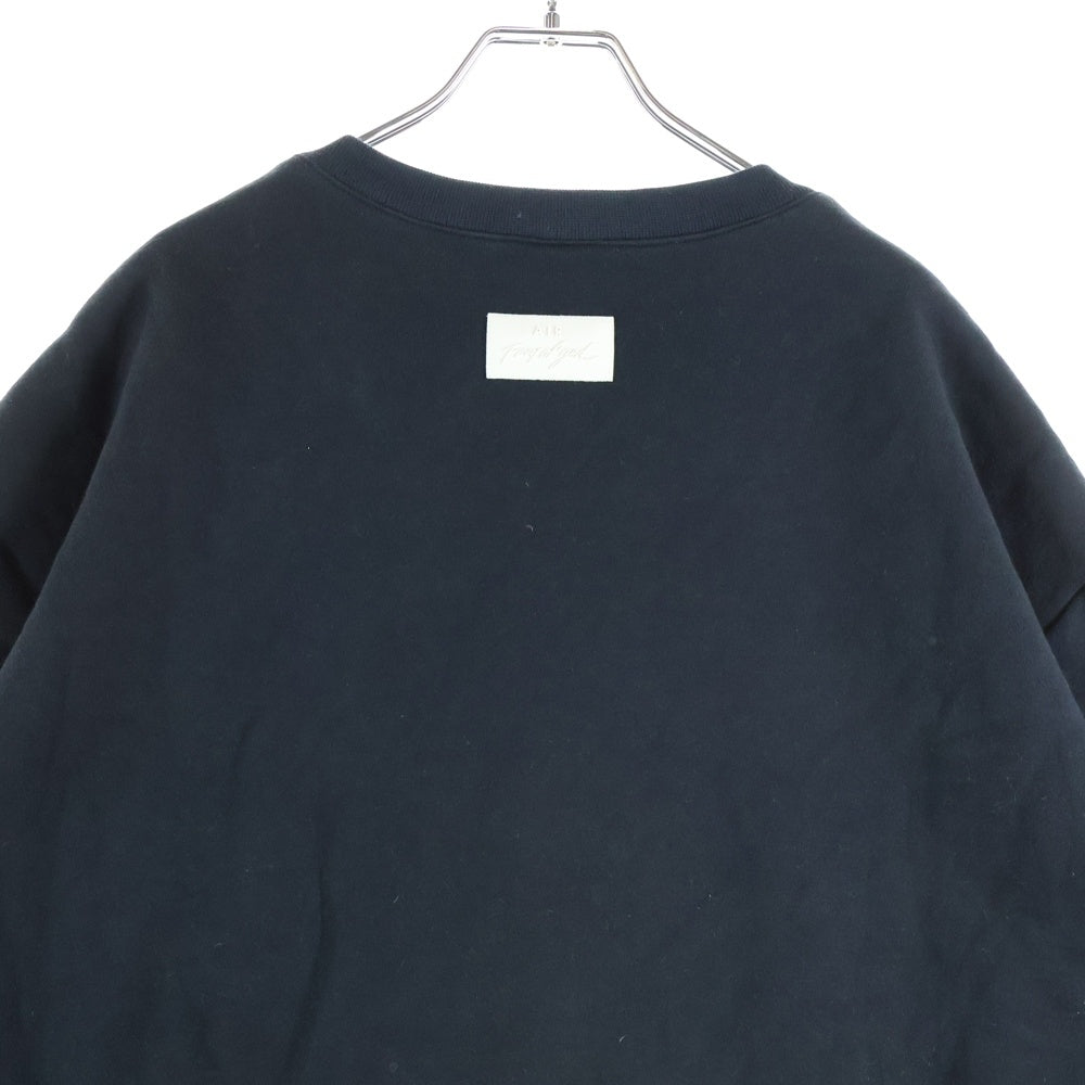 NIKE(ナイキ) × FEAR OF GOD WARM UP TOP フィアオブゴッド ウォームアップ ジップアップ 半袖スウェットトレーナー ブラック AR0629-010