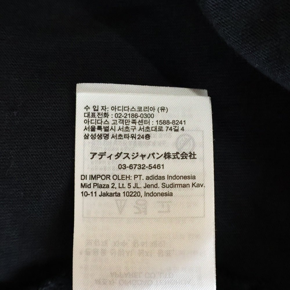 adidas(アディダス) × OASIS TOUR live'25 3-STRIPE L/S TEE オアシス ツアー スリーストライプ ロングスリーブ 長袖Tシャツ カットソー ブラック KT3428