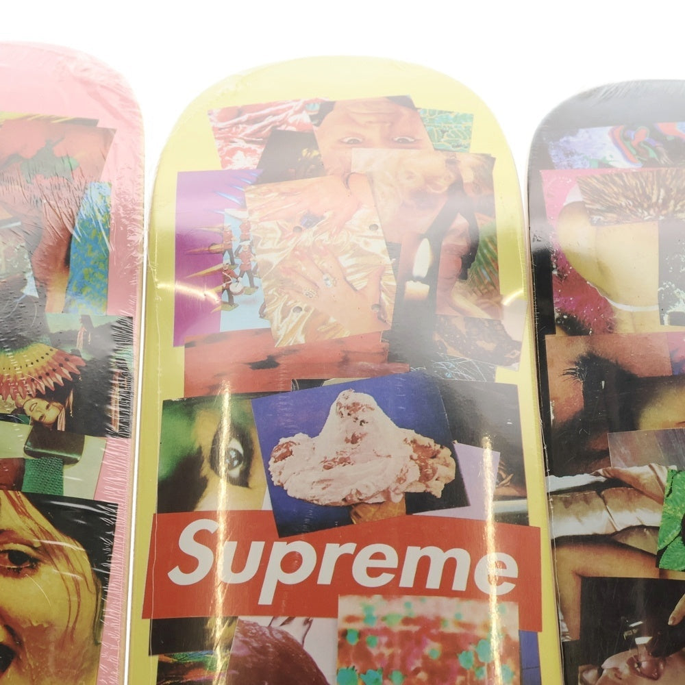 SUPREME(シュプリーム) 21AW × Weirdo Dave Stack Skateboard Deck Set of3 ウィアードデイブ スタック スケートボード デッキ 3枚セット マルチ