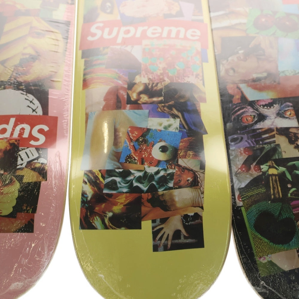SUPREME(シュプリーム) 21AW × Weirdo Dave Stack Skateboard Deck Set of3 ウィアードデイブ スタック スケートボード デッキ 3枚セット マルチ