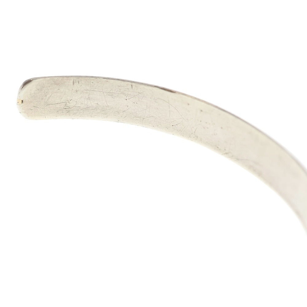 ヴィンテージ ティファニー コイル カフブレスレット シルバー 14K 80's TIFFANY & Co.(ティファニー) 14K Twist Rope Narrow Cuff Bracelet