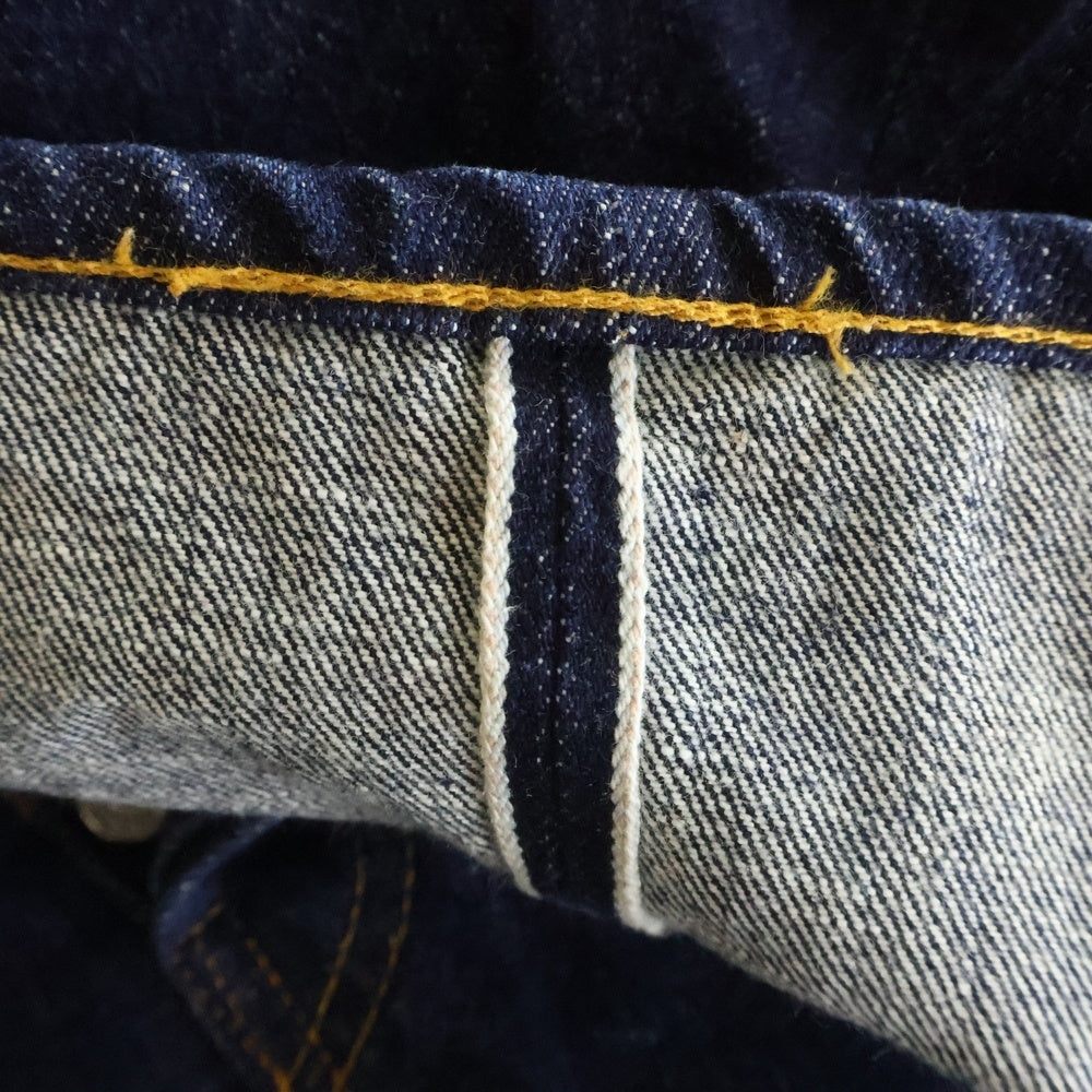 Levi's VINTAGE CLOTHING(リーバイス ビンテージ クロージング) 00s 501XX 1947年復刻 片面BIG E バレンシア工場 ボタン裏555 赤耳 ボタンフライストレートデニムパンツ ジーンズ 47501 0117