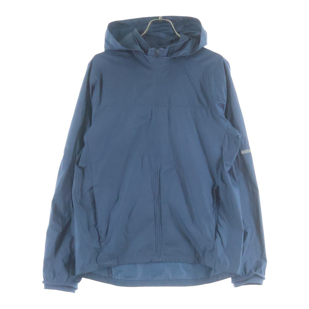 NIKE(ナイキ) ナイロン アノラックパーカー フーデッドジャケット ネイビー 683612-460