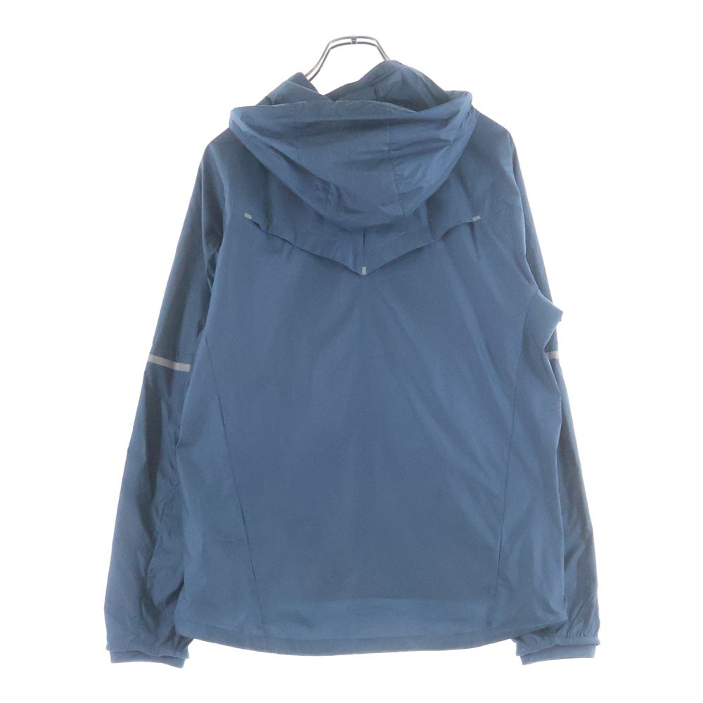 NIKE(ナイキ) ナイロン アノラックパーカー フーデッドジャケット ネイビー 683612-460