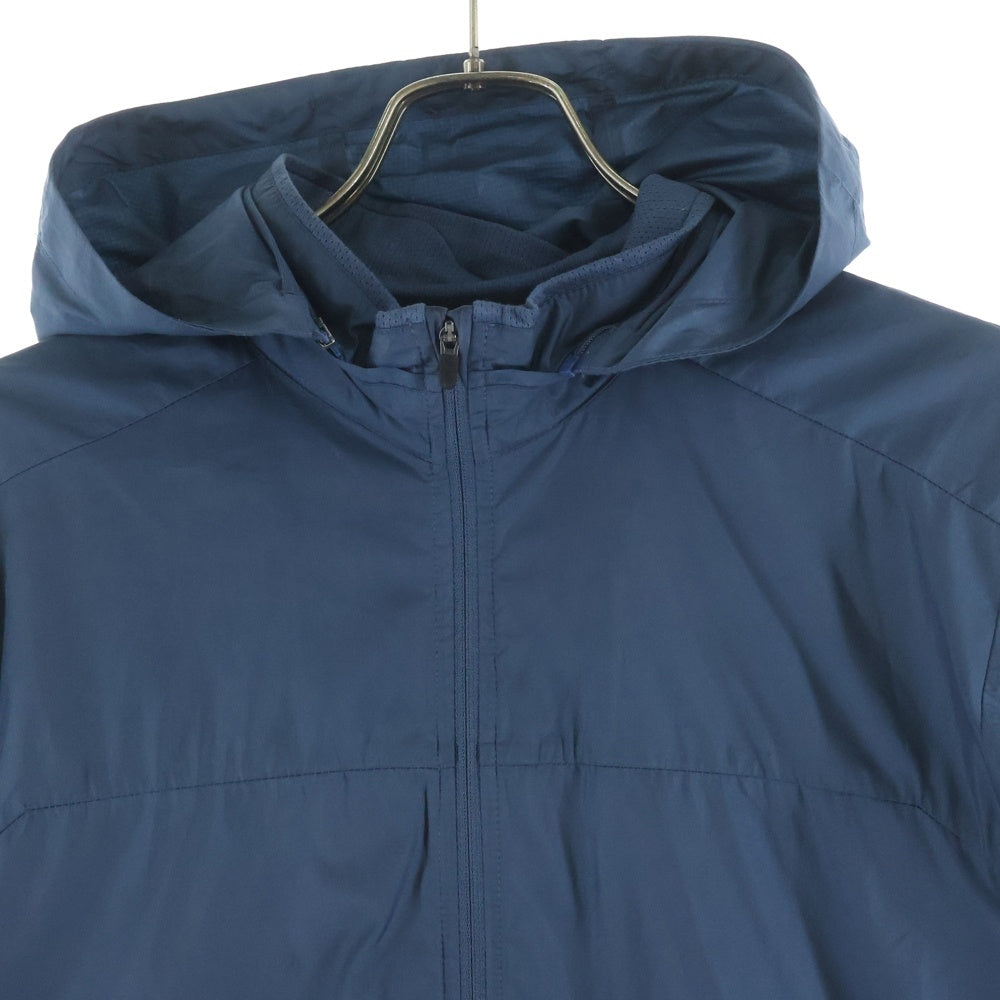 NIKE(ナイキ) ナイロン アノラックパーカー フーデッドジャケット ネイビー 683612-460