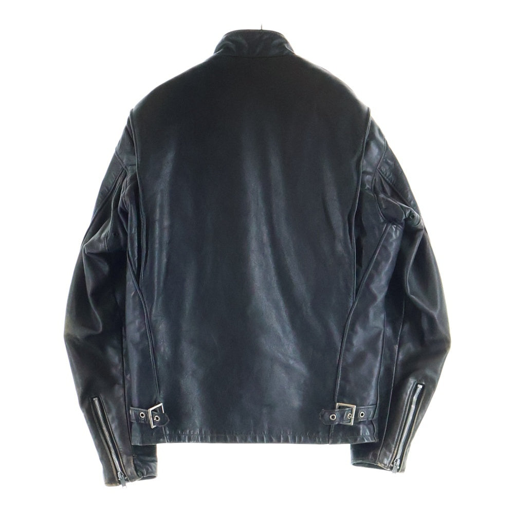 SCHOTT(ショット) シングルライダース レザージャケット ブラック 1312