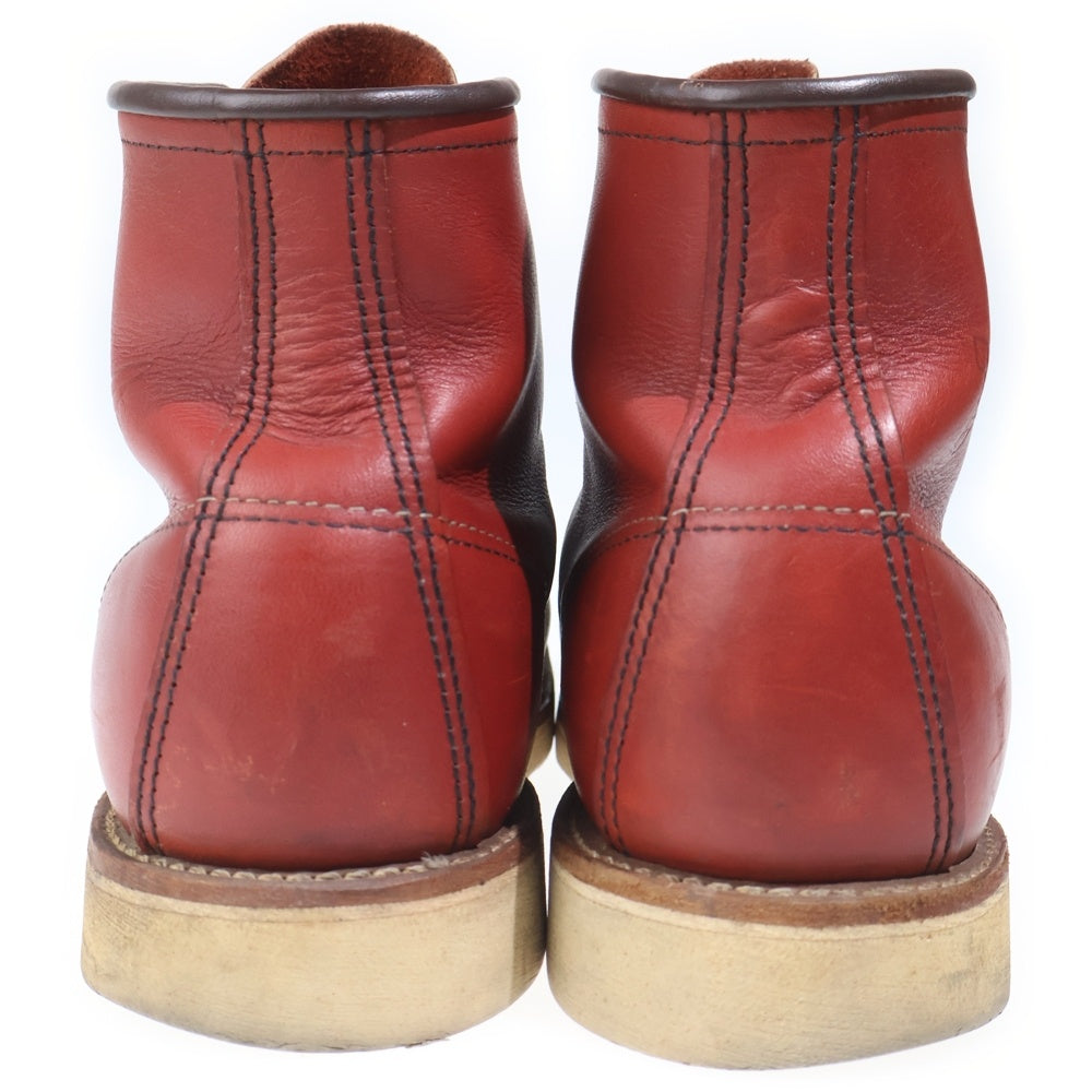 RED WING(レッド ウイング) 00-90SS 8875 刺繍羽タグ IRISH SETTER MOC TOE CLASSIC WORK BOOTS アイリッシュセッター モックトゥ レザー クラシック ワークブーツ ブラウン
