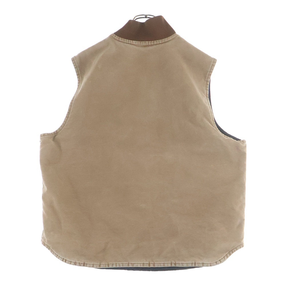 CARHARTT(カーハート) 10s DCK VEST 11年 メキシコ製 裏地キルティング 中綿 アクティブ ダック ベスト ベージュ