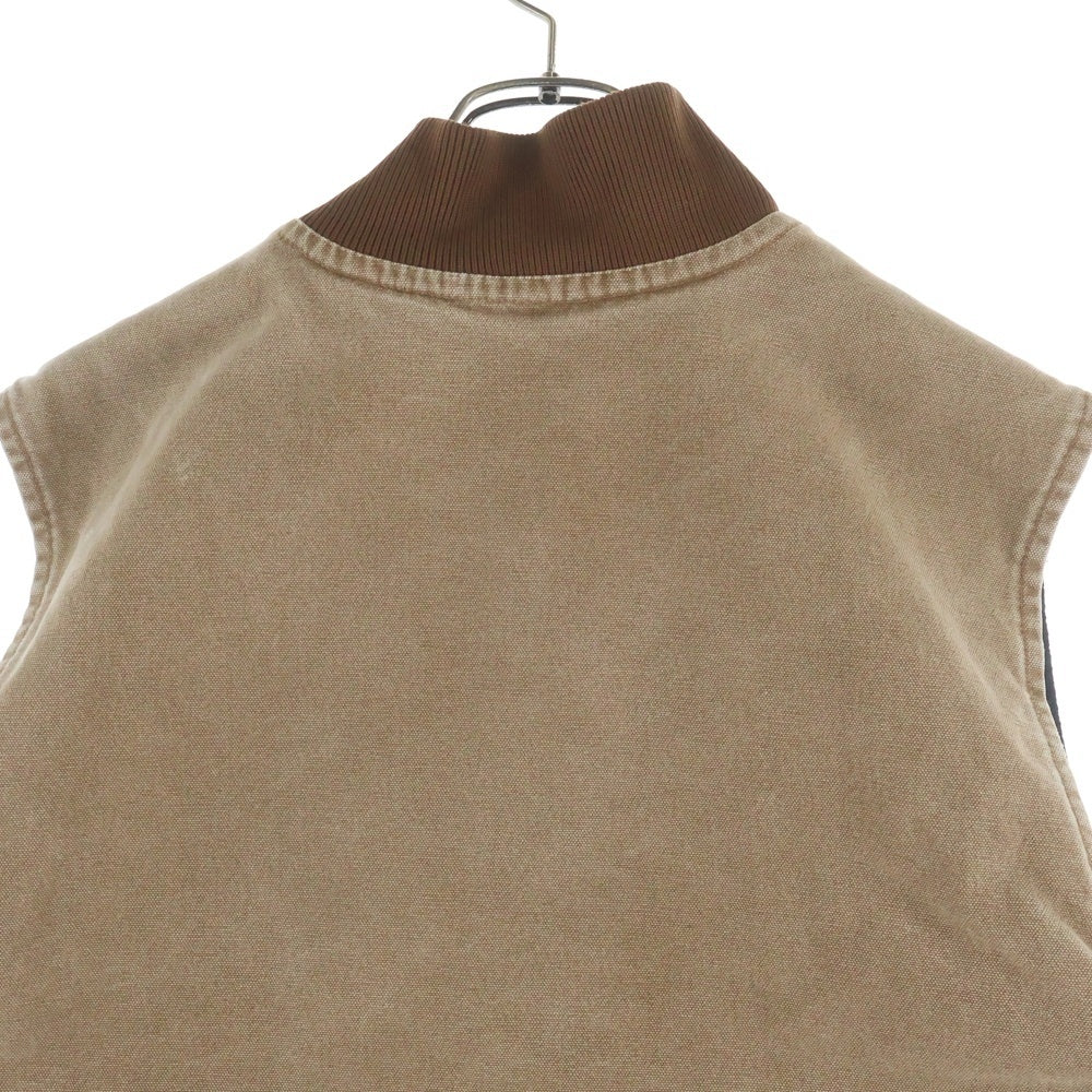 CARHARTT(カーハート) 10s DCK VEST 11年 メキシコ製 裏地キルティング 中綿 アクティブ ダック ベスト ベージュ