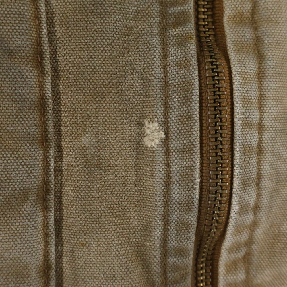 CARHARTT(カーハート) 10s DCK VEST 11年 メキシコ製 裏地キルティング 中綿 アクティブ ダック ベスト ベージュ