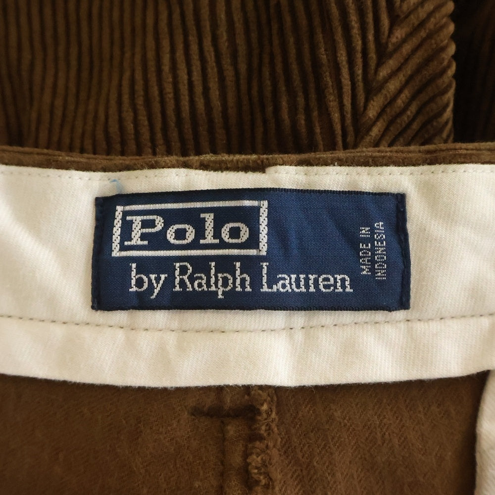 POLO RALPH LAUREN(ポロラルフローレン) コーデュロイ ワイドパンツ ブラウン