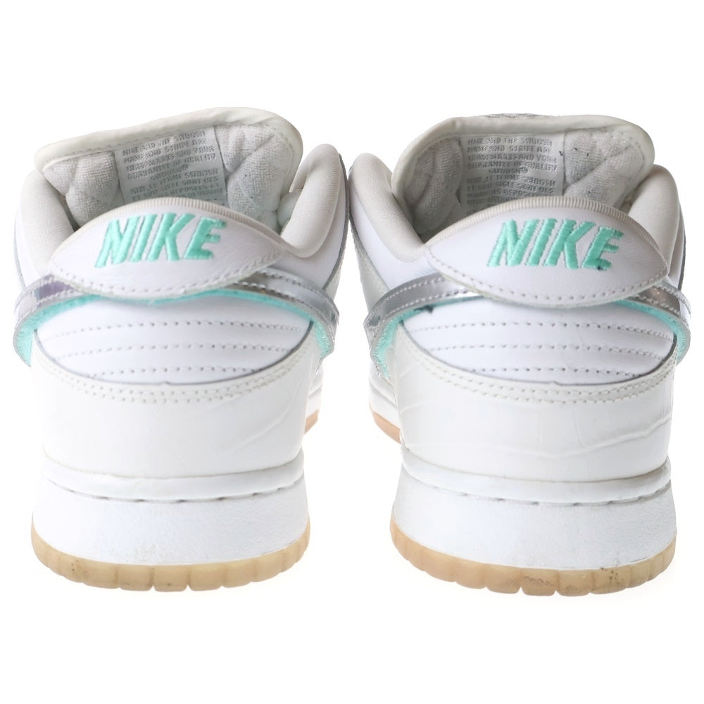 NIKE(ナイキ) ×DIAMOND SUPPLY DUNK LOW PRO OG QS ダイヤモンド サプライ ダンク ローカットスニーカー ホワイト US9.5/27.5cm BV1310-100