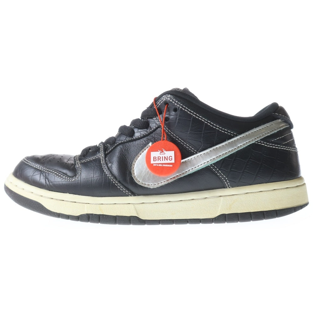 NIKE(ナイキ) ×DIAMOND SUPPLY DUNK LOW PRO OG QS ダイヤモンド サプライ ダンク ローカットスニーカー ブラック US9.5/27.5cm BV1310-001