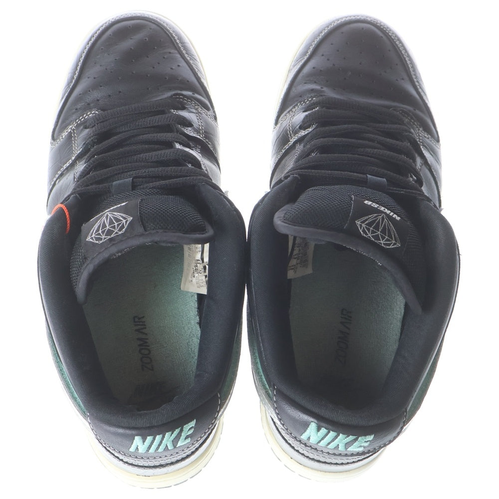 NIKE(ナイキ) ×DIAMOND SUPPLY DUNK LOW PRO OG QS ダイヤモンド サプライ ダンク ローカットスニーカー ブラック US9.5/27.5cm BV1310-001