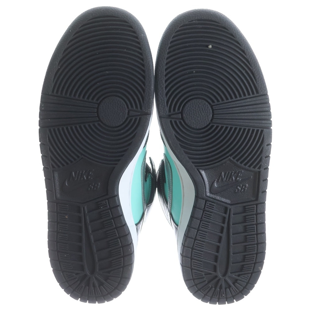 NIKE(ナイキ) ×DIAMOND SUPPLY DUNK HIGH PRM SB TIFFANY ダイアモンドサプライ ダンクハイ ティファニー ハイカットスニーカー US9.5/27.5cm 653599-400
