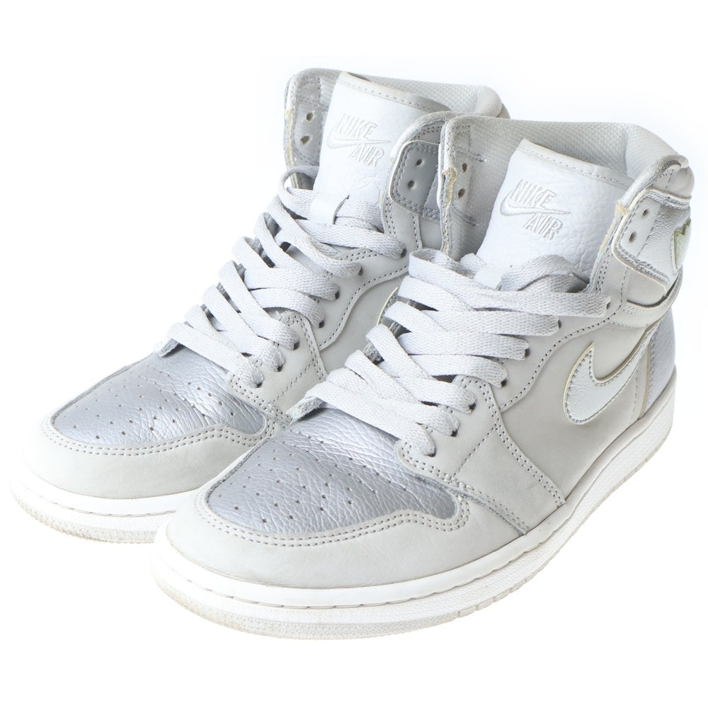 NIKE(ナイキ) AIR JORDAN 1 HIGH OG CO.JP エアジョーダン 1 ハイカットスニーカー シルバー US9.5/27.5cm DC1788-029
