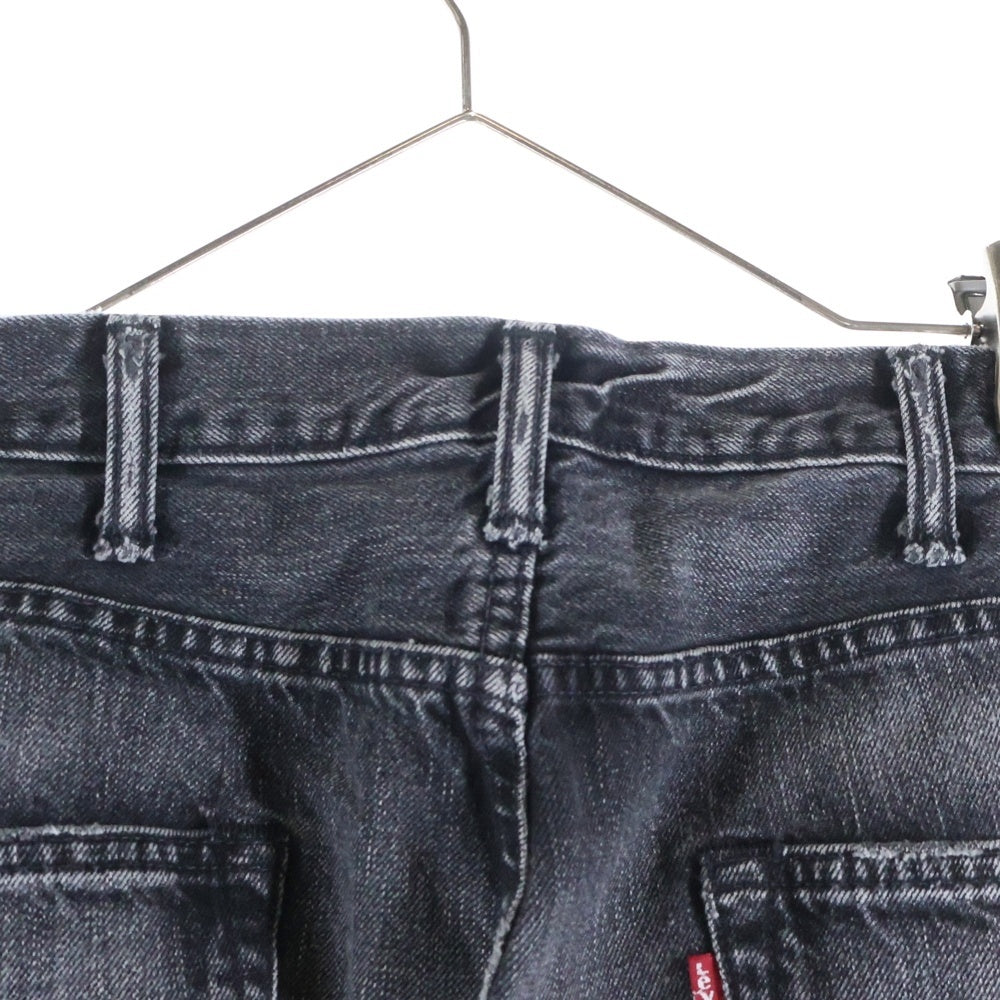 Levi's(リーバイス) 501 ボタン裏4001 メキシコ製 ボタンフライ ストレート デニムパンツ ブラック