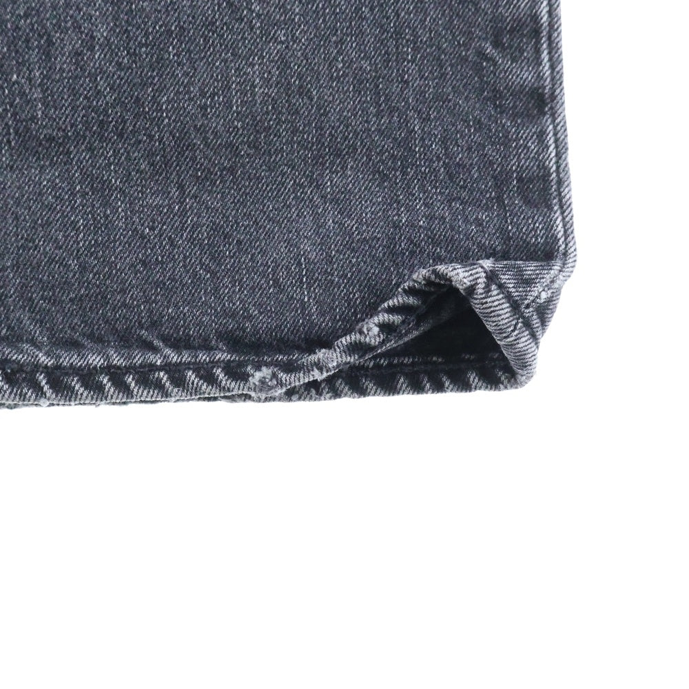 Levi's(リーバイス) 501 ボタン裏4001 メキシコ製 ボタンフライ ストレート デニムパンツ ブラック