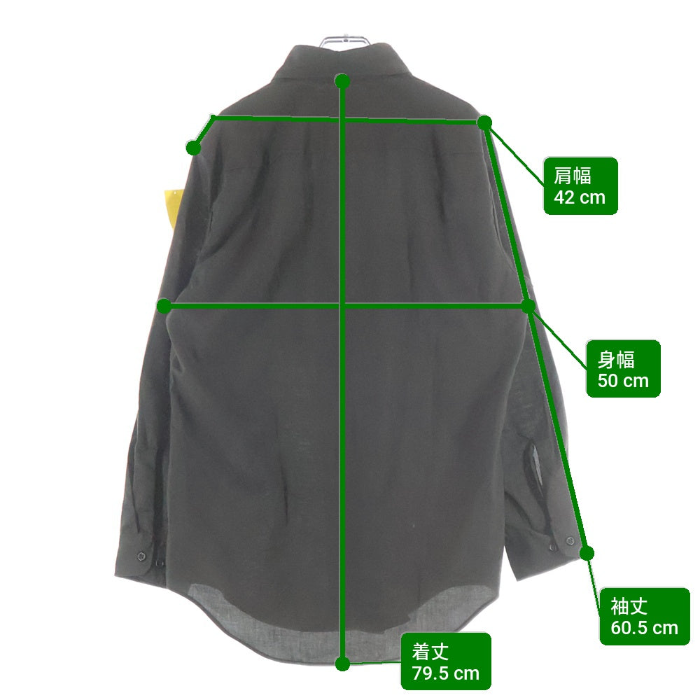 BIGMAC(ビッグマック) JC PENNEY NO-IRON L/S SHIRT ミリタリー 長袖シャツ カーキ