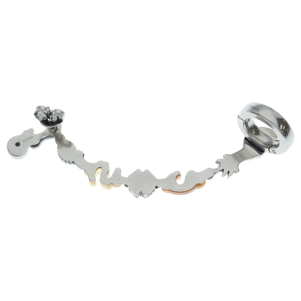 DIESEL(ディーゼル) Stainless Steel ステンレス スチール カフピアス シルバー DX156300DJW
