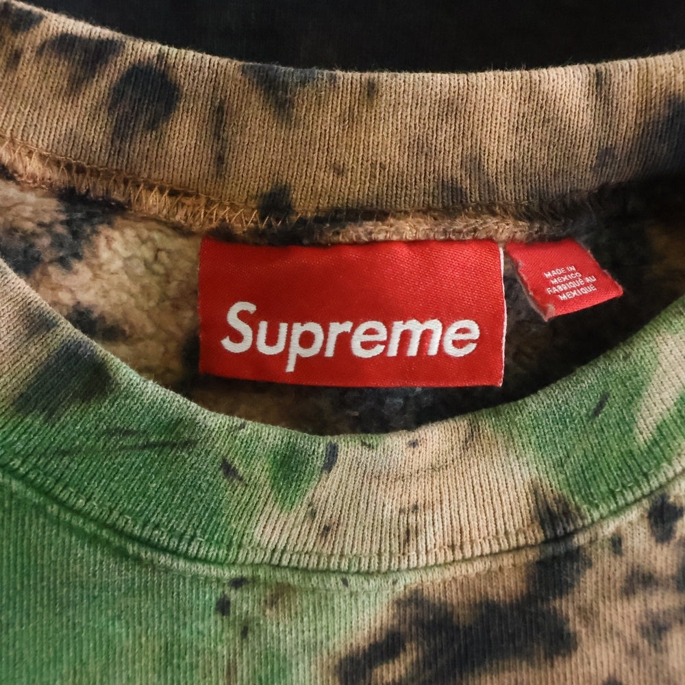 SUPREME(シュプリーム) 25AW Small Box Logo Crewneck Sweat Tiedye スモールボックスロゴ クルーネック スウェット タイダイ マルチ