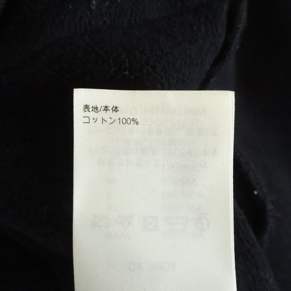 LOUIS VUITTON(ルイヴィトン) 24SS シグネチャーロゴ プルオーバースウェットパーカー フーディ ブラック RM241Q IHN HNY56W