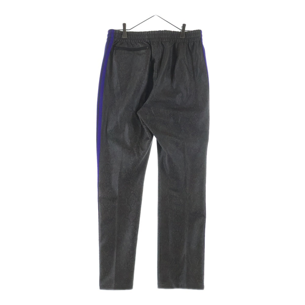 Needles(ニードルス) Narrow Synthetic Leather Track Pant ナロー シンセティック レザー トラックパンツ パープル GL223