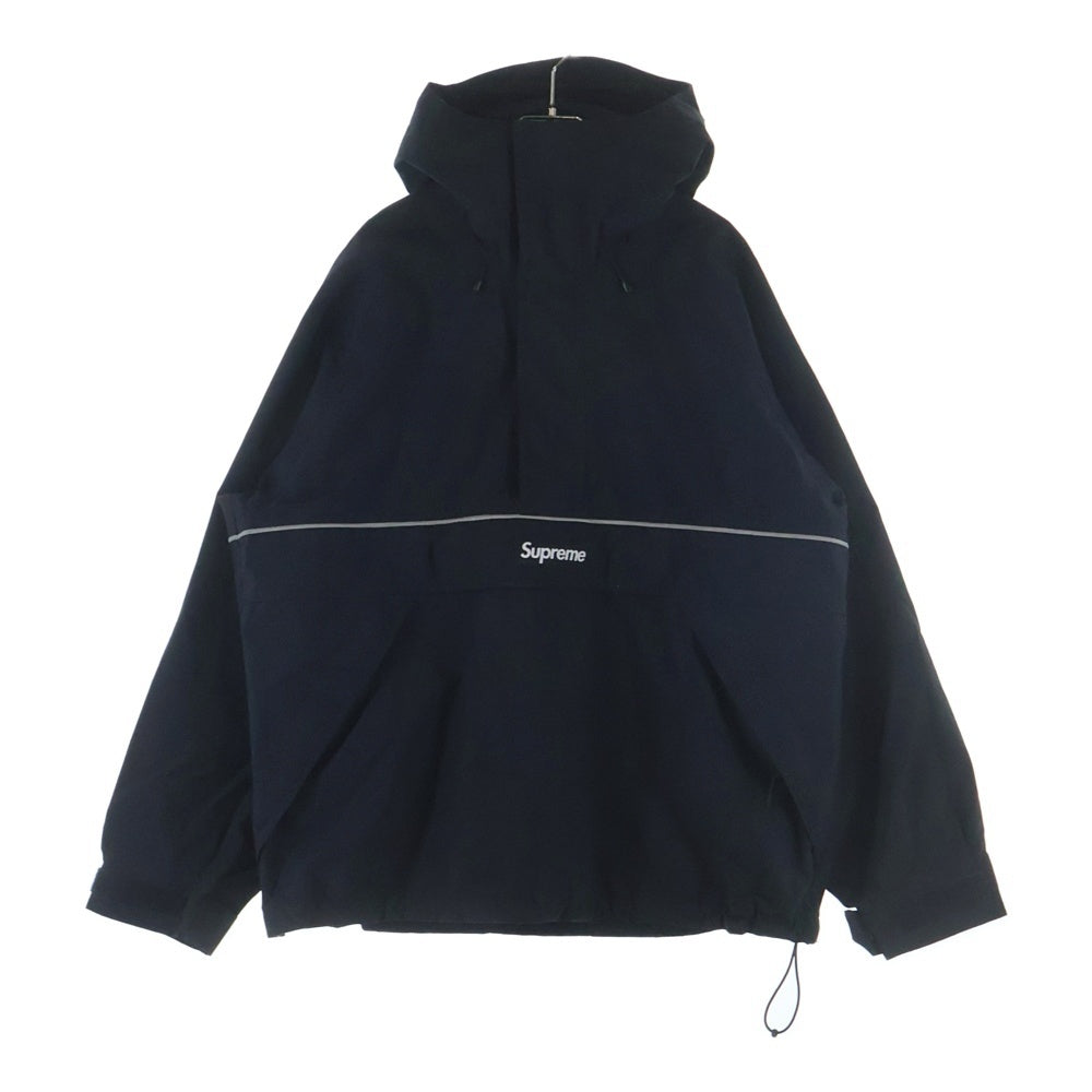 SUPREME(シュプリーム) 24SS GOREーTEX Nylon Anorak Jacket ゴアテックス ナイロンアノラック ブラック