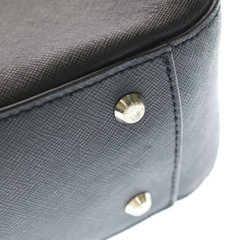 agnes b.(アニエスベー) Leather Business bag 2Way ビジネス バック ブラック