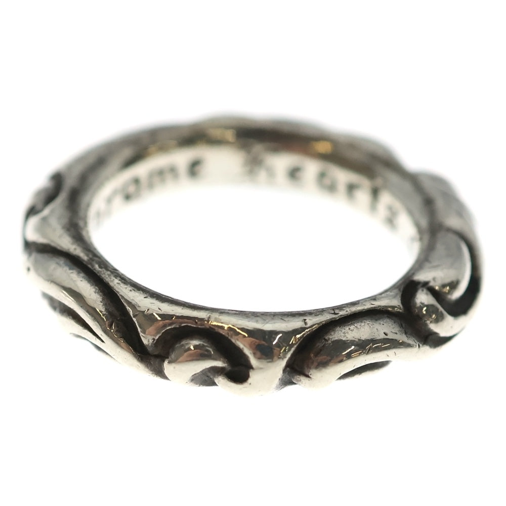 CHROME HEARTS(クロムハーツ) SCRL BAND スクロールバンド リング シルバー BCA351