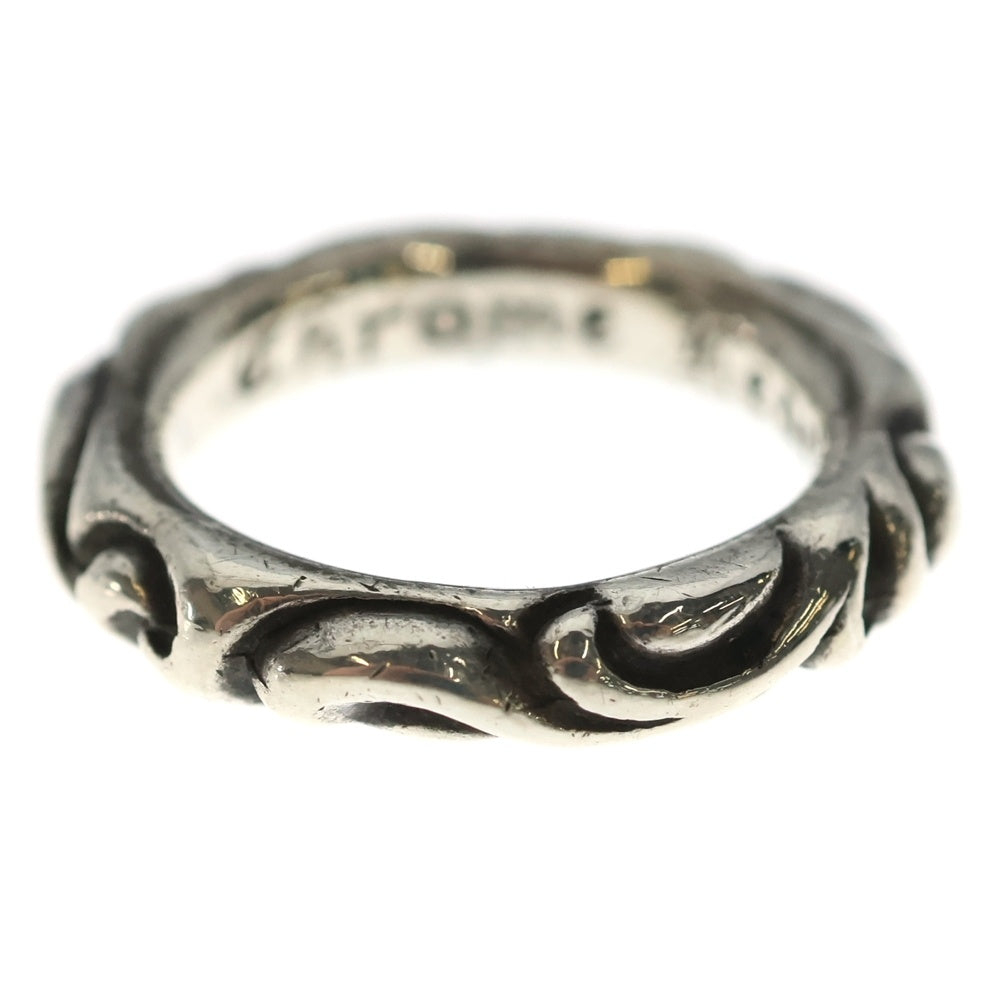 CHROME HEARTS(クロムハーツ) SCRL BAND スクロールバンド リング シルバー BCA351