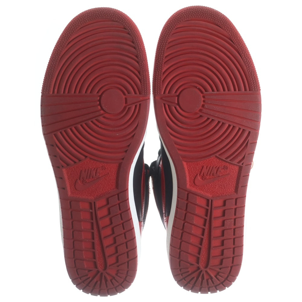 NIKE(ナイキ) Air Jordan 1 High 85 Bred エアジョーダン1 ハイ 85 ブレッド ハイカットスニーカーシューズ US10.5/28.5cm ブラック/レッド HV6674-067