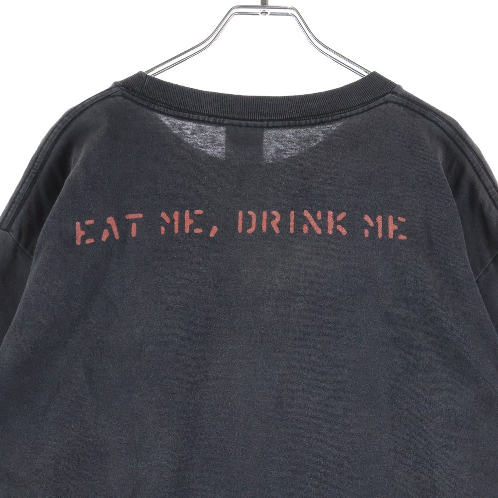 VINTAGE(ヴィンテージ) 00s Marilyn Manson Eat Me Drink Me マリリンマンソン イートミー ドリンクミー 両面プリント 半袖Tシャツ カットソー ブラック