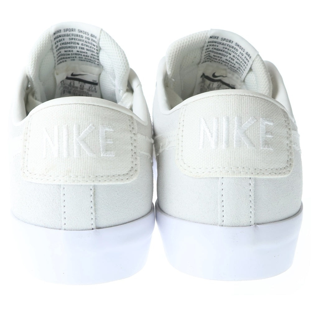 NIKE SB(ナイキエスビー) BLAZER LOW GT Summit White ブレザー ロー サミットホワイト スエード ローカットスニーカー ホワイト US9.5/27.5cm 704939-100