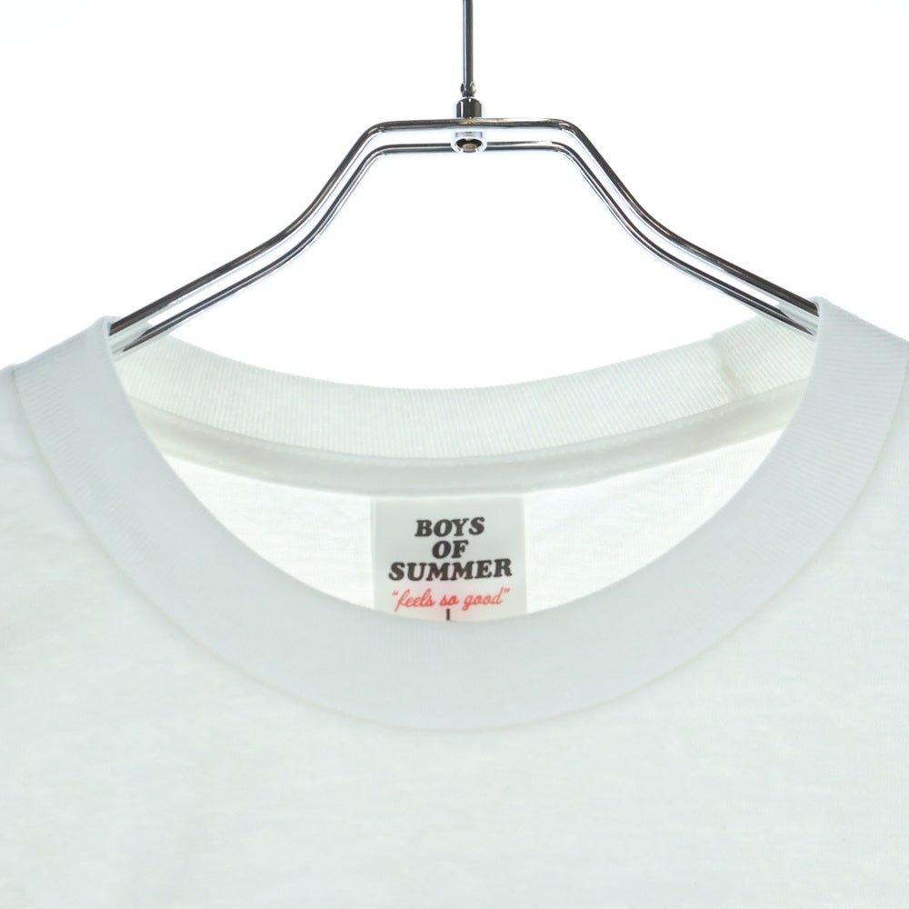 BOYS OF SUMMER(ボーイズオブサマー) × Weirdo Dave Fuck This Life L/S Tee ウィアード・デイヴ ファックディスライフ グラフィックフォトプリント クルーネック ロングスリーブ 長袖Tシャツ