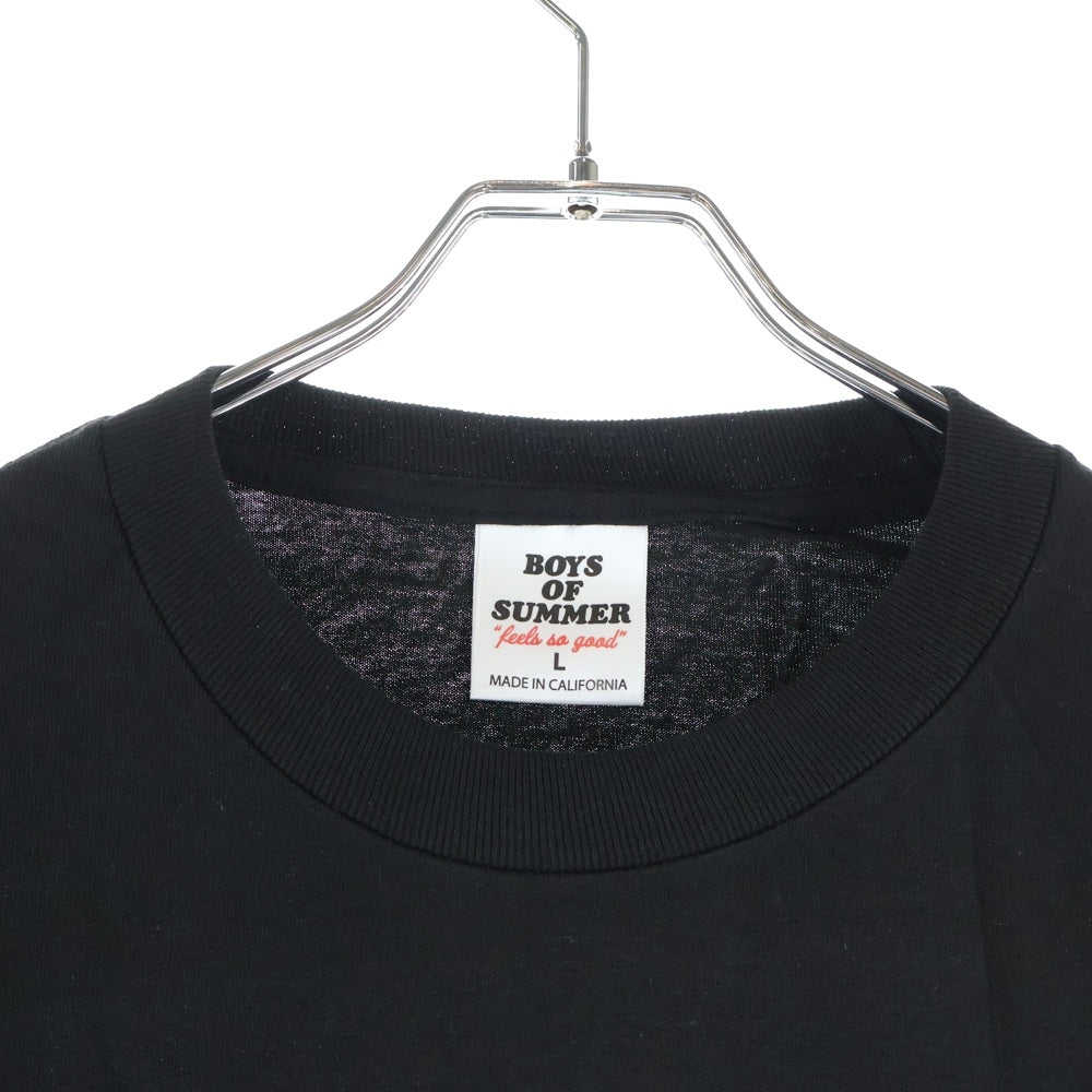 BOYS OF SUMMER(ボーイズオブサマー) × Weirdo Dave Fuck This Life L/S Tee ウィアード・デイヴ ファックディスライフ グラフィックフォトプリント クルーネック ロングスリーブ 長袖Tシャツ