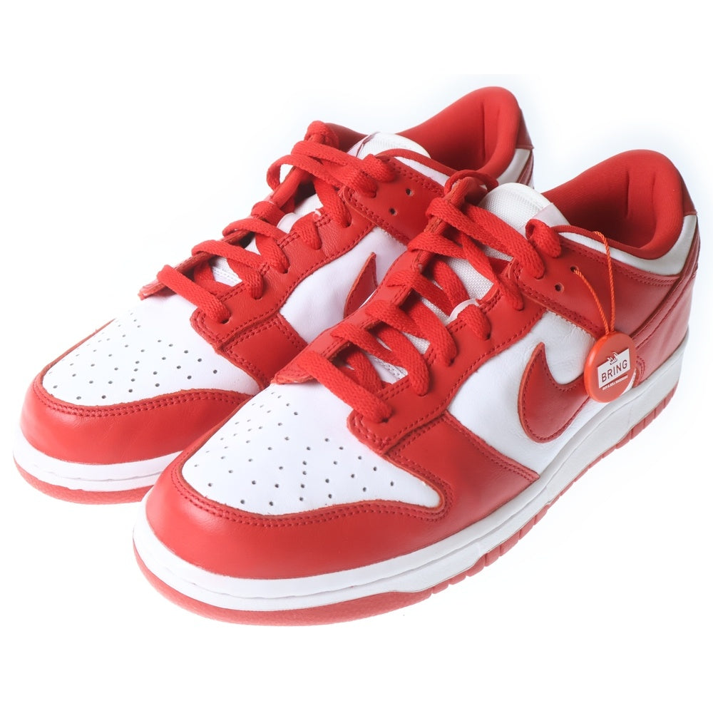 NIKE(ナイキ) DUNK LOW SP UNIVERSITY RED ダンク ユニバーシティーレッド ローカットスニーカー ホワイト/レッド US10/28cm CU1727-100