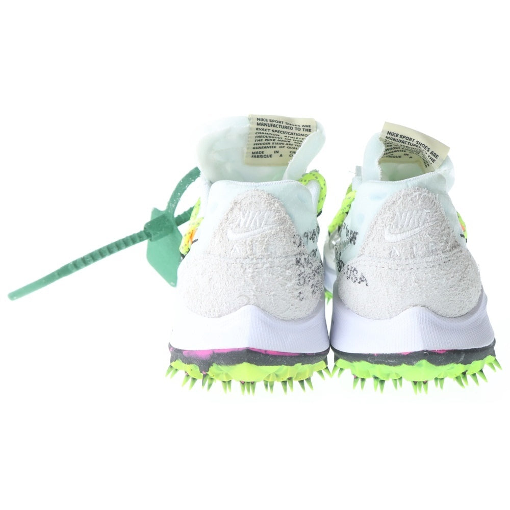 NIKE(ナイキ) ×OFF-WHITE WMNS ZOOM TERRA KIGER 5 オフホワイト ウィメンズ ズーム テラカイガー ローカットスニーカー シルバー US7/24cm レディース CD8179-100