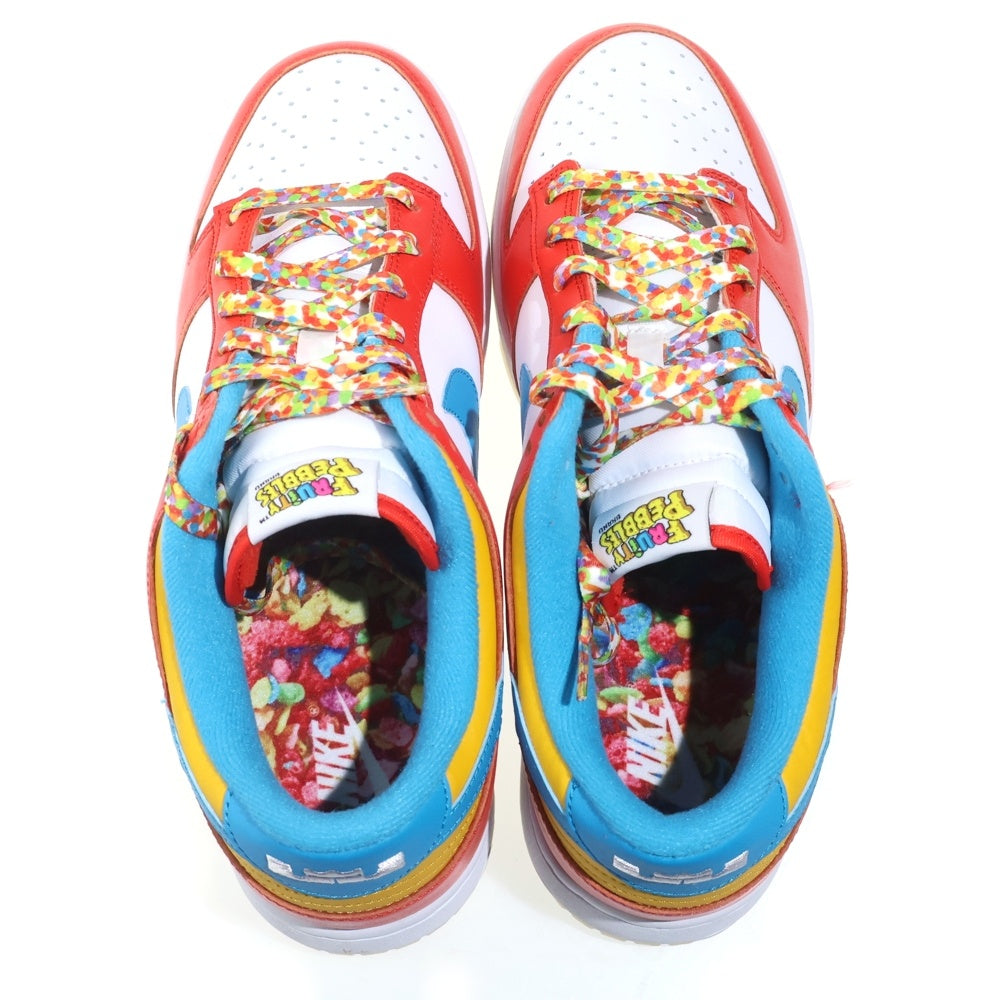 NIKE(ナイキ) ×FRUITY PEBBLES DUNK LOW QS LEBRON ×フルーティーペブルス ダンクロー レブロンジェームズ ローカットスニーカー マルチ US10/28cm DH8009-600