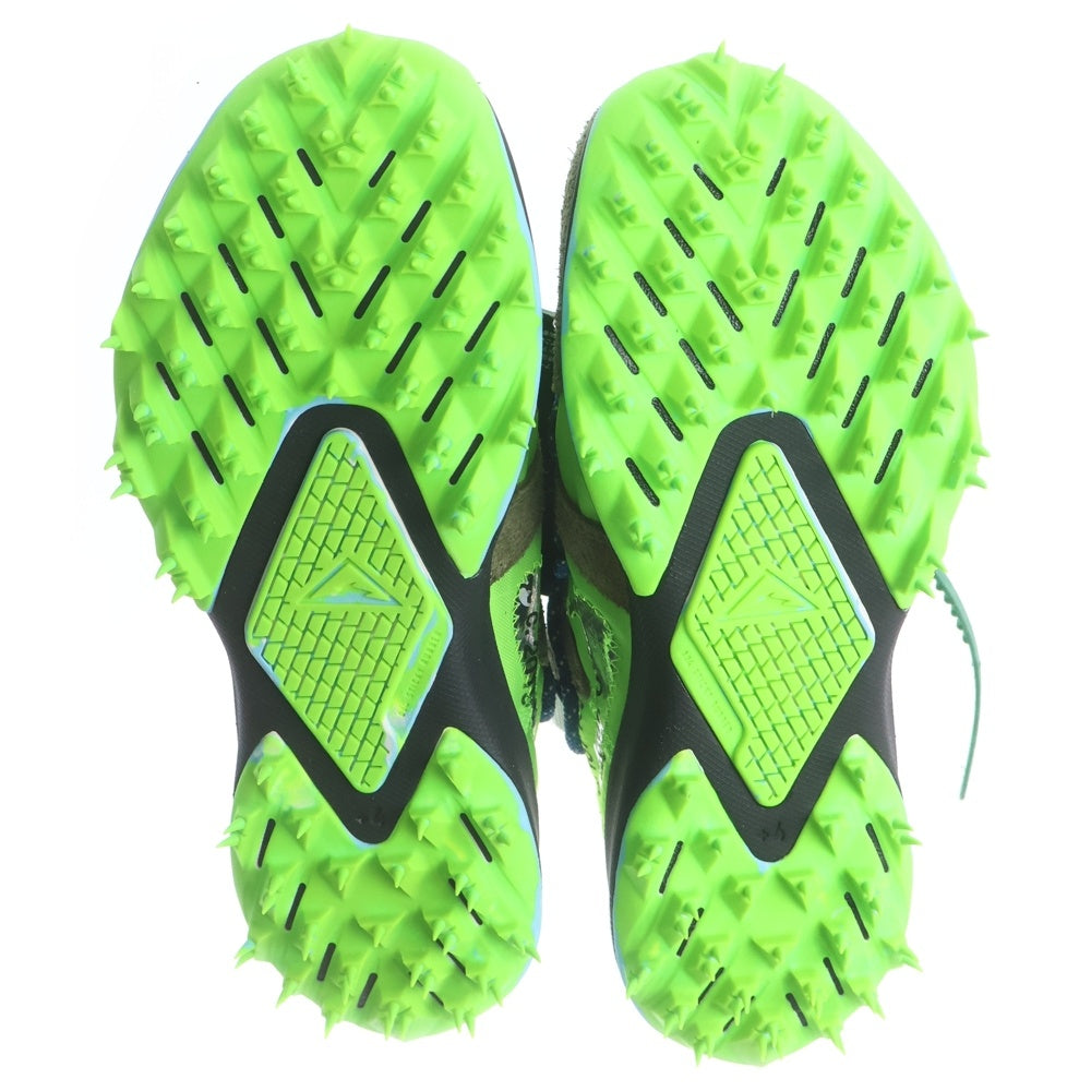 NIKE(ナイキ) ×OFF-WHITE WMNS AIR ZOOM TERRA KIGER 5 オフホワイト ウィメンズ テラ カイガー ローカットスニーカー グリーン US7/24cm CD8179-300 レディース