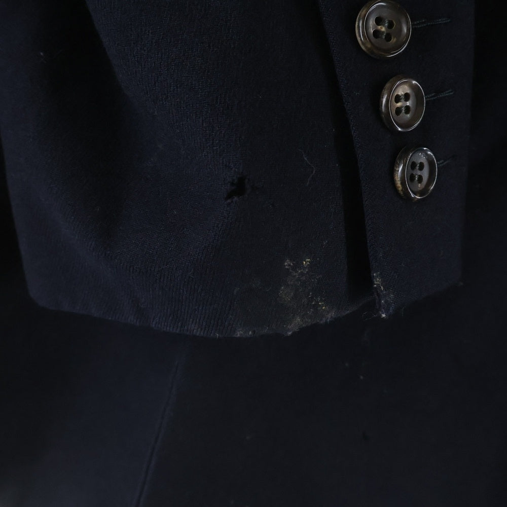 COMME des GARCONS HOMME(コムデギャルソンオム) ウール テーラードジャケット ブラック HJ-08039M